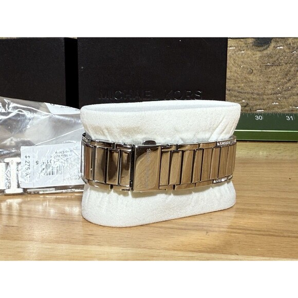 NEW -Michael Kors Women's MK3311 KerryCrystal Stainless steel Watch $275.00 Tag - Picture 10 of 15